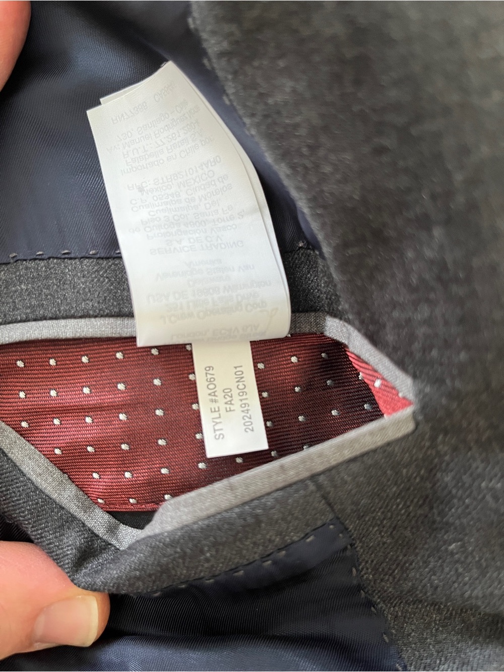 J Crew Ludlow American Woolen Company 38R Suit Jacket - Picture 9 of 11